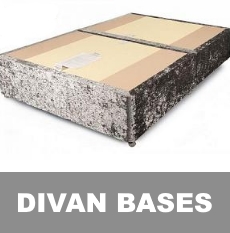 divan bases -in this section you will find our complete range of divan bases without a mattress, with all the same storage options
