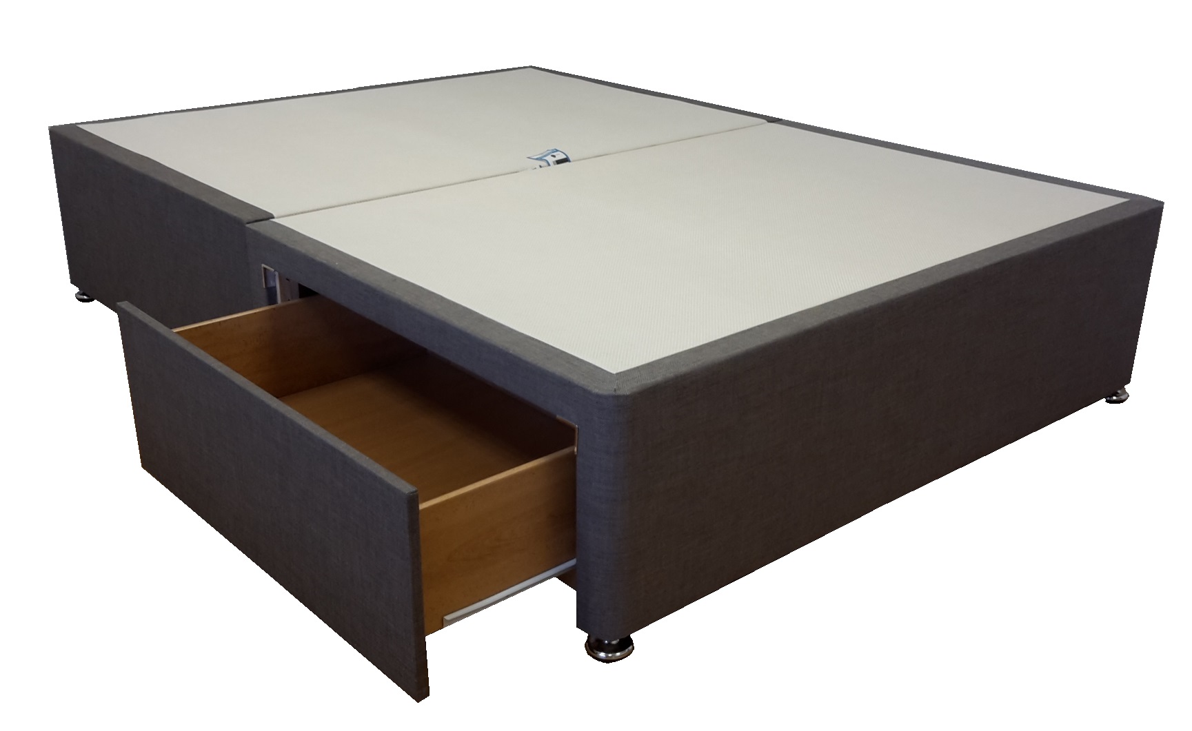 5ft King Size Heavy Duty Strong Divan Bed Base Only Choice Of