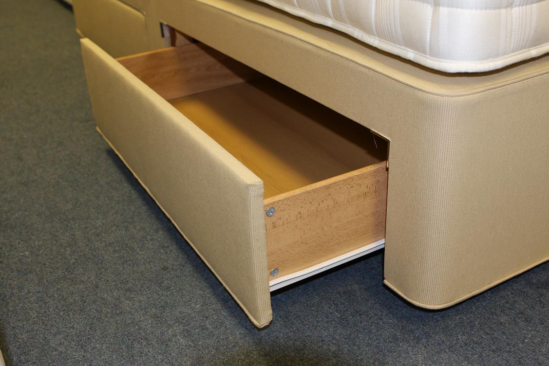 4ft6 Hypnos Drawer Divan Bed Base Only Helibeds