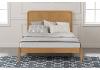 4ft6 Double Welston real oak,solid,strong,wood bed frame.Wooden bedstead 5