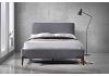 Andro 4ft6 Double Grey Upholstered Bed Frame 7