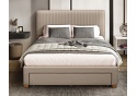 4ft6 Double Drury Linen Fabric Upholstered Bed Frame - 3 Drawers 2