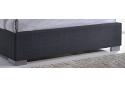 4ft6 Double Nevada Grey Fabric Upholstered Bed Frame 3