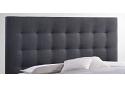5ft King Size Nevada Grey Fabric Upholstered Bed Frame 4