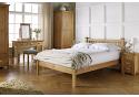 5ft King Size Worbury Real Oak, Spindle Bed Frame 5