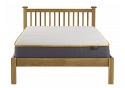 5ft King Size Worbury Real Oak, Spindle Bed Frame 4