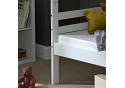 2ft6 Small single,junior white wood wooden bunk bed frame 4
