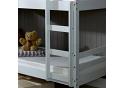 3ft standard single, childs white wood wooden bunk bed frame 5