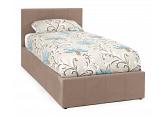 3ft Evelyn Latte Colour Upholstered Fabric Ottoman Bed 2