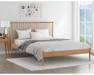 5ft King Size Grove real oak,solid,strong,wood bed frame.Wooden bedstead