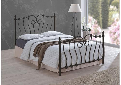 4ft Small Double Innovation Black Metal Bed Frame 1