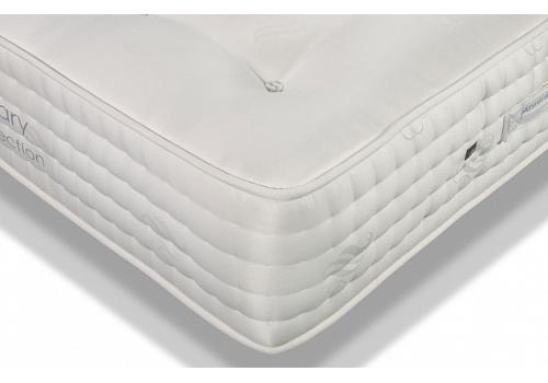 4ft6 double, 2000 pocket spring pocketed sprung mattress.Natural fillings, wool, cashmere. 1