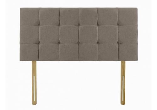 4ft6 Standard Double Squares Shaped Headboard 24\" High 1